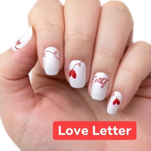 Color Street Other - RETIRED Color Street Nail Strips Love Letter 💌